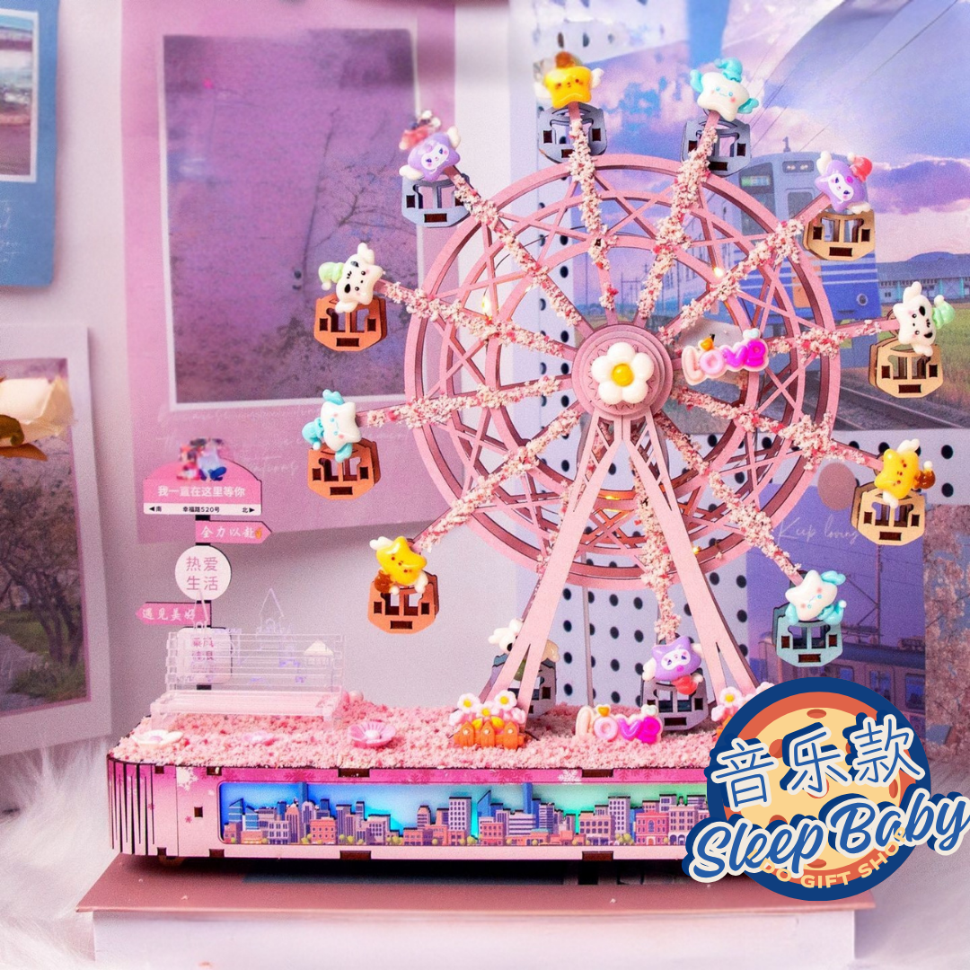 爱的倾心 · 摩天轮音乐爱的 艺术品 🎡💖