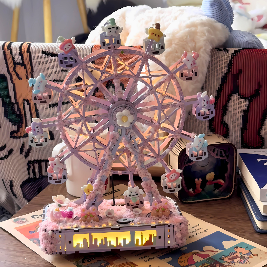 爱的倾心 · 摩天轮音乐爱的 艺术品 🎡💖