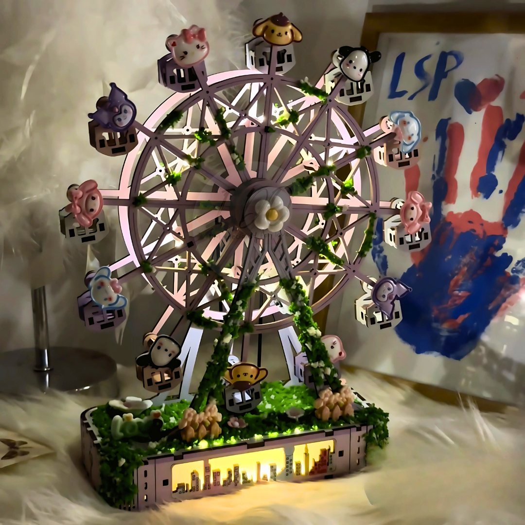 爱的倾心 · 摩天轮音乐爱的 艺术品 🎡💖