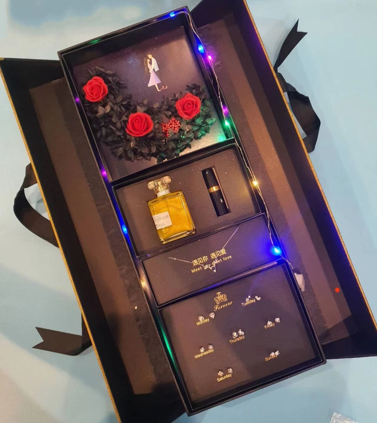 Kotak hadiah cinta panjang