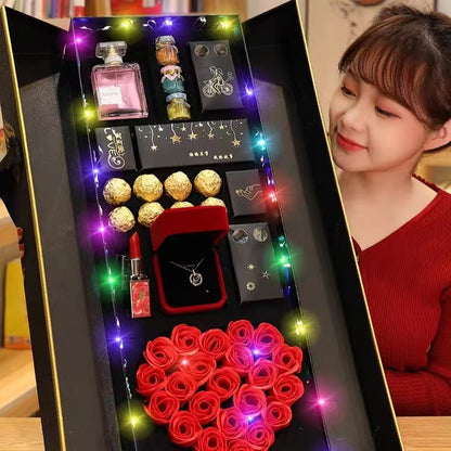 Kotak hadiah cinta panjang